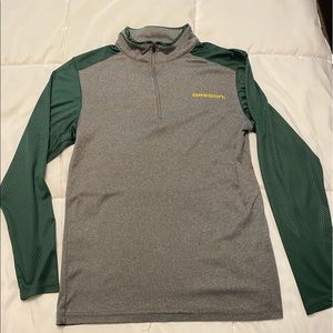 Oregon Ducks half zip pullover